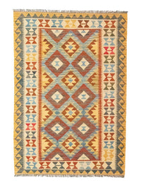 Kelim tapijt - Oosters - 156 x 108 cm - beige