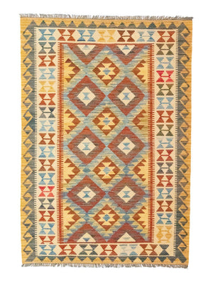 Kelim tapijt - Oosters - 156 x 108 cm - beige