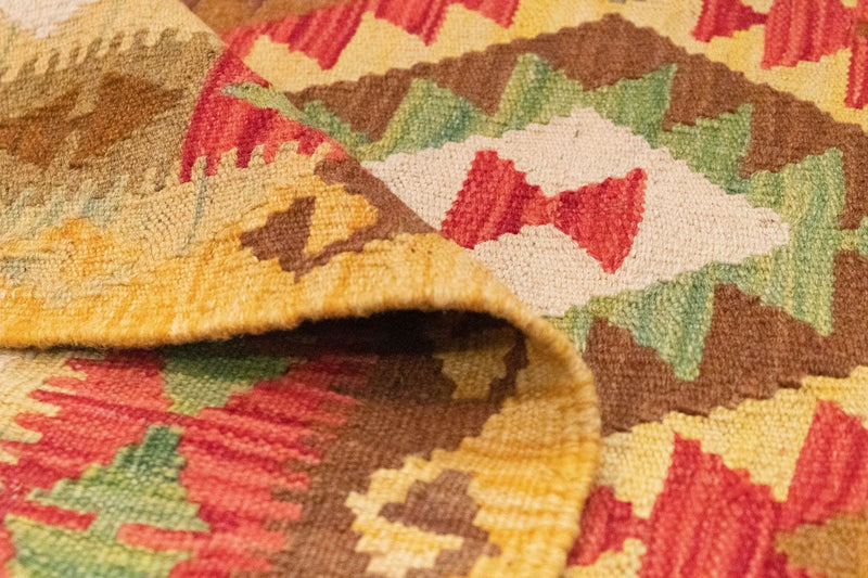 Kelim tapijt - Oosters - 148 x 98 cm - oranje