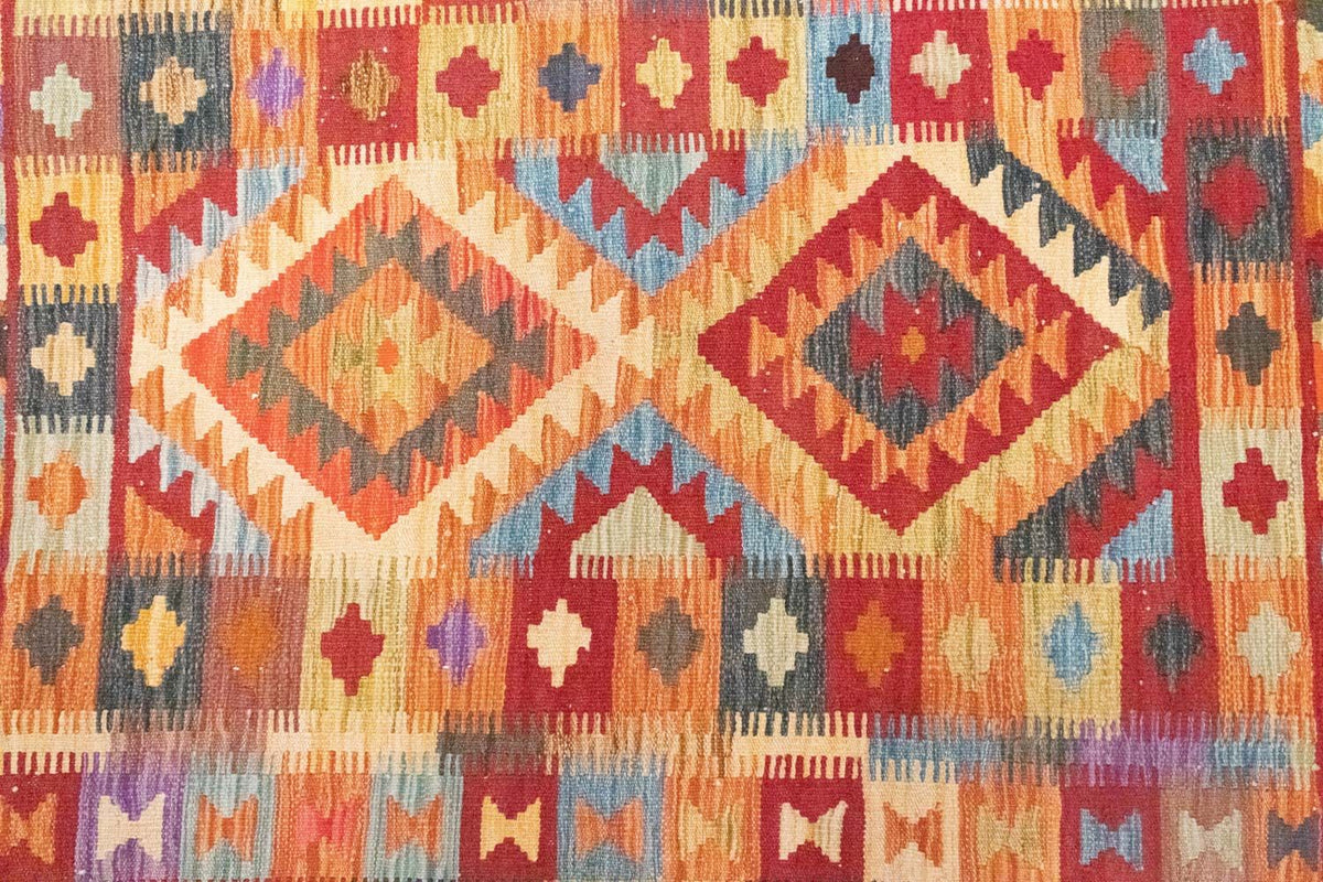 Kelim tapijt - Oosters - 151 x 106 cm - veelkleurig