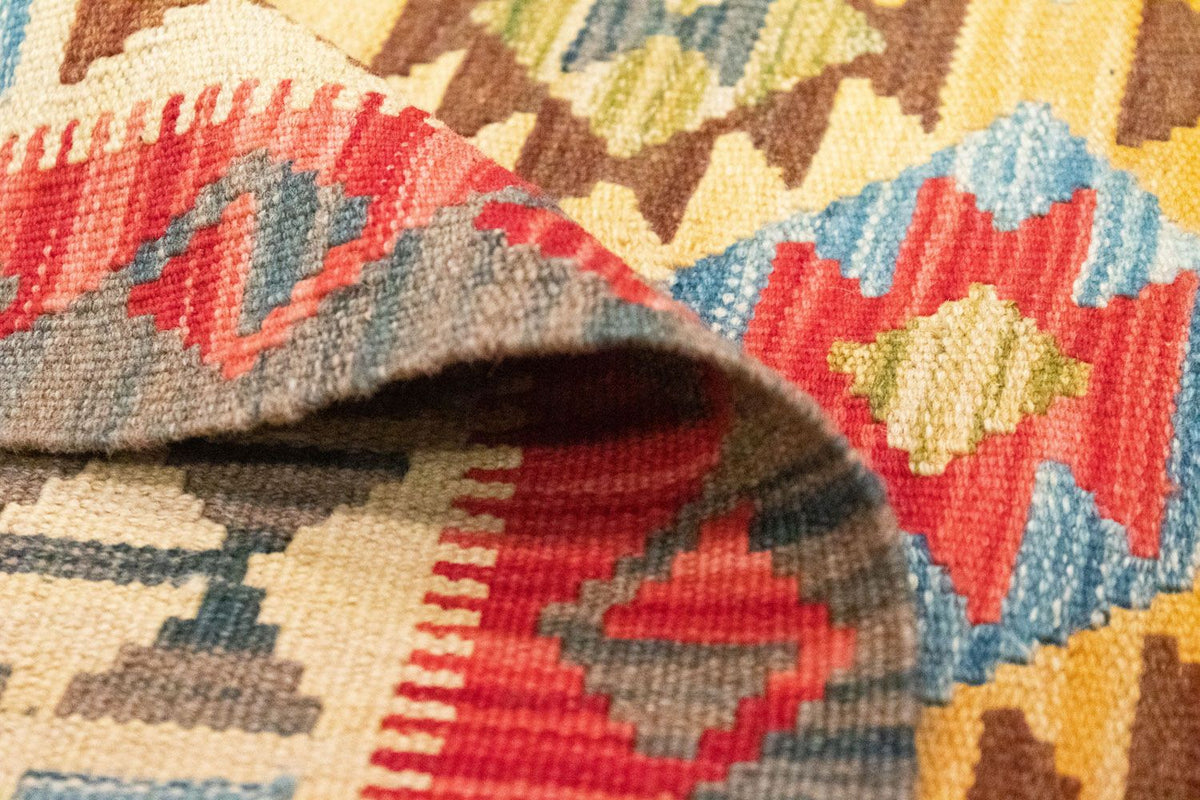 Kelim tapijt - Oosters - 145 x 104 cm - rood