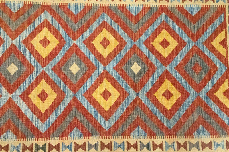 Kelim tapijt - Oosters - 161 x 107 cm - bruin