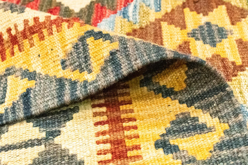 Kelim tapijt - Oosters - 156 x 105 cm - groen