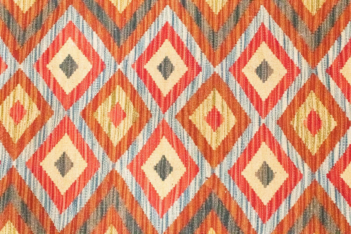 Kelim tapijt - Oosters - 154 x 105 cm - oranje