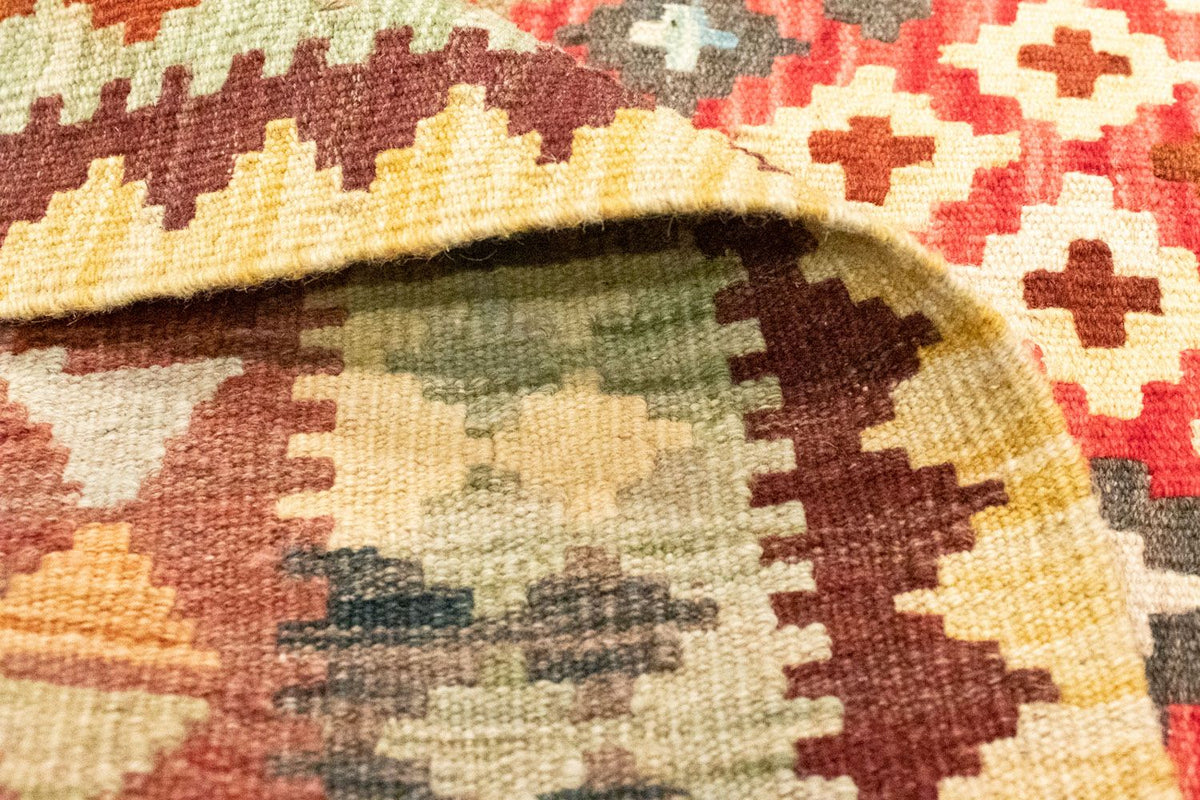 Kelim tapijt - Oosters - 145 x 101 cm - oranje