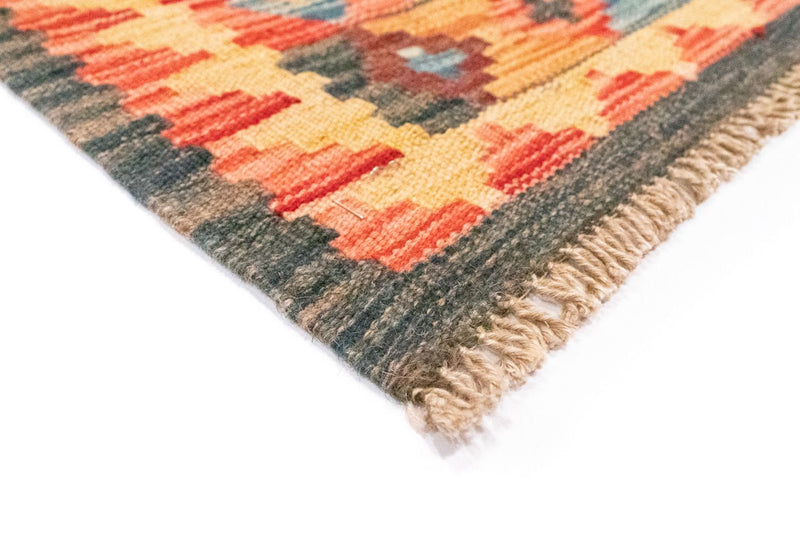 Kelim tapijt - Oosters - 127 x 86 cm - geel