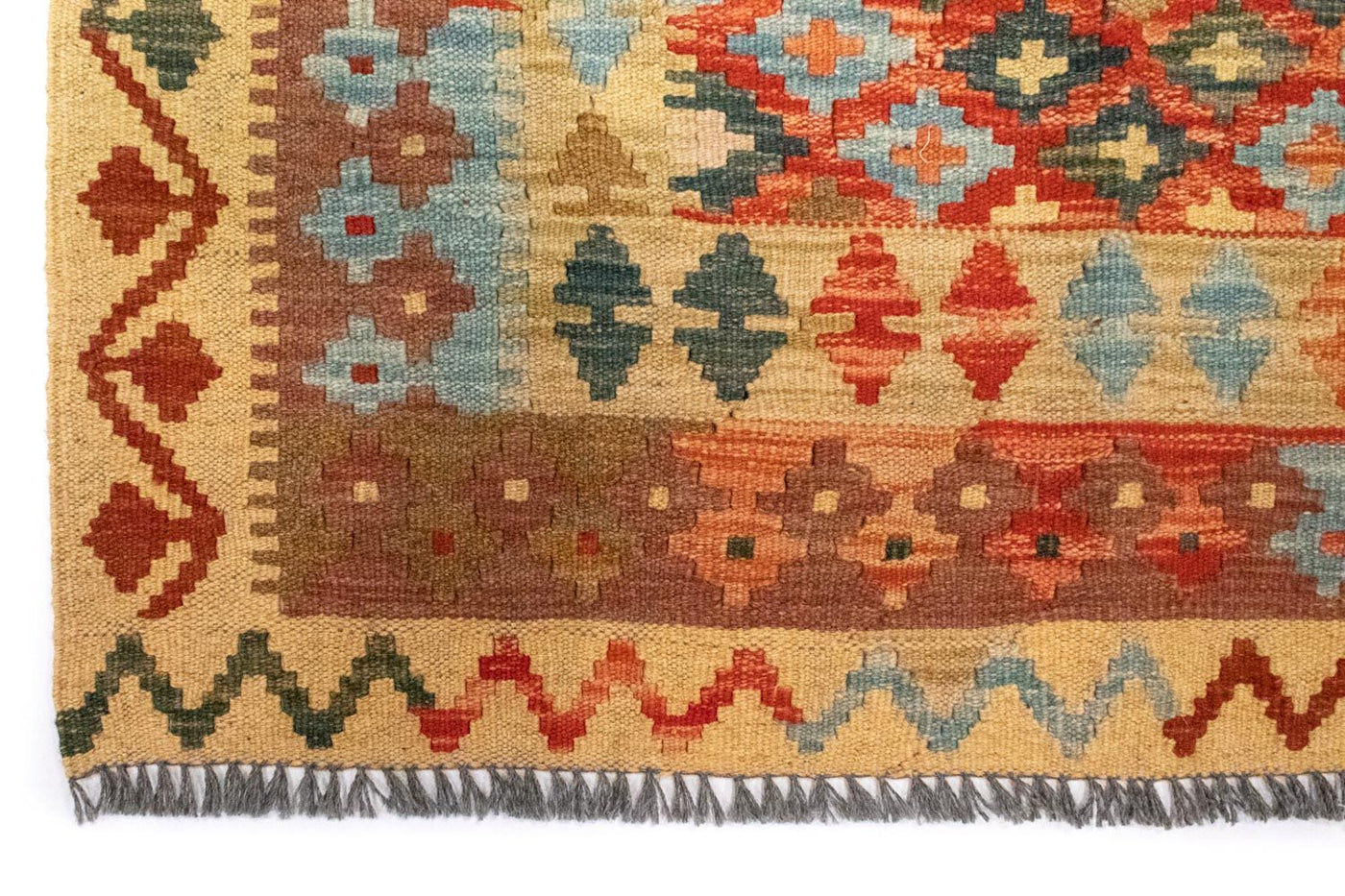 Afghaanse kilim Tapijt 115x106cm