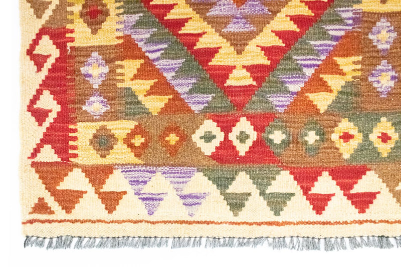 Kelim tapijt - Oosters - 117 x 75 cm - rood