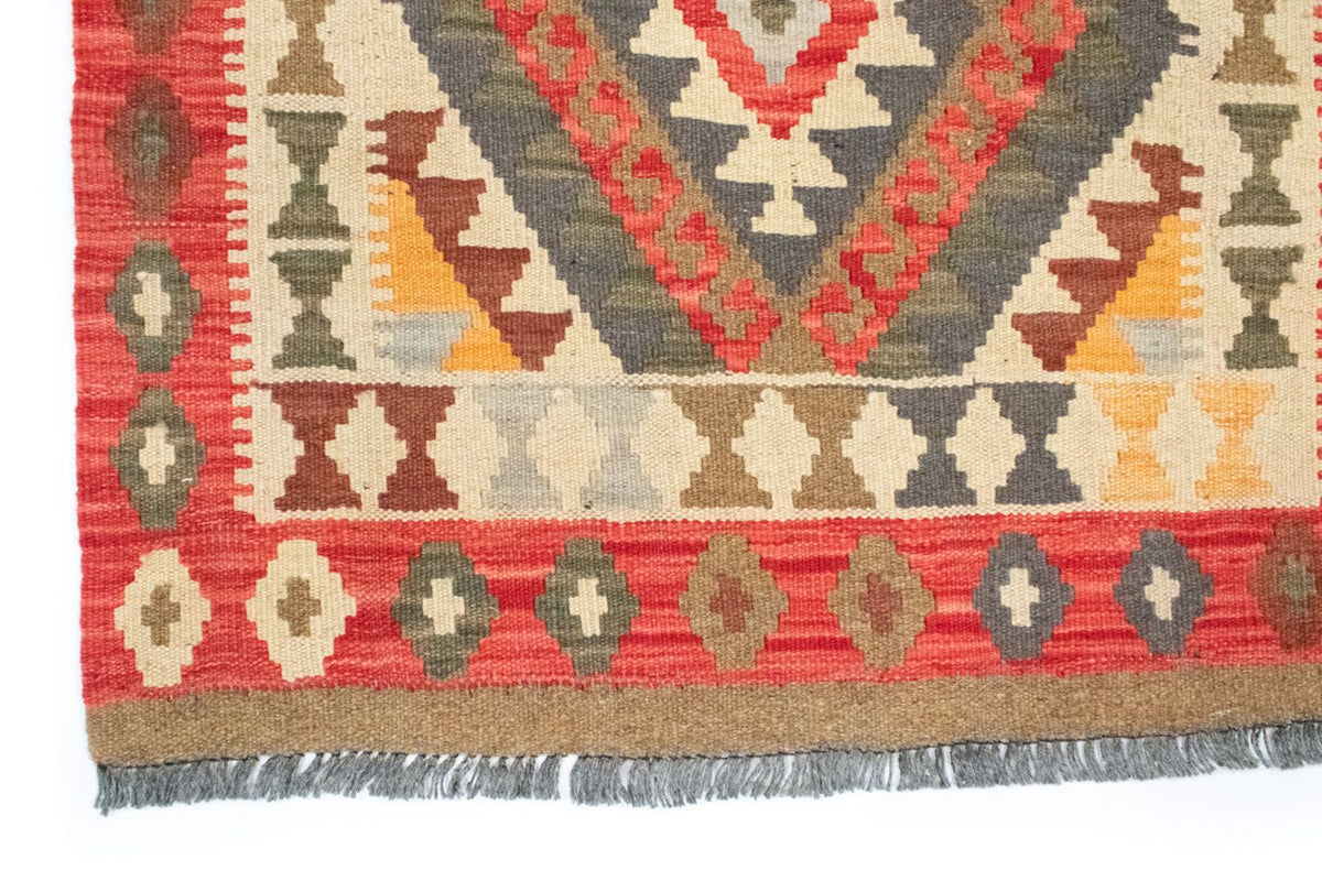 Kelim tapijt - Oosters - 120 x 77 cm - oranje