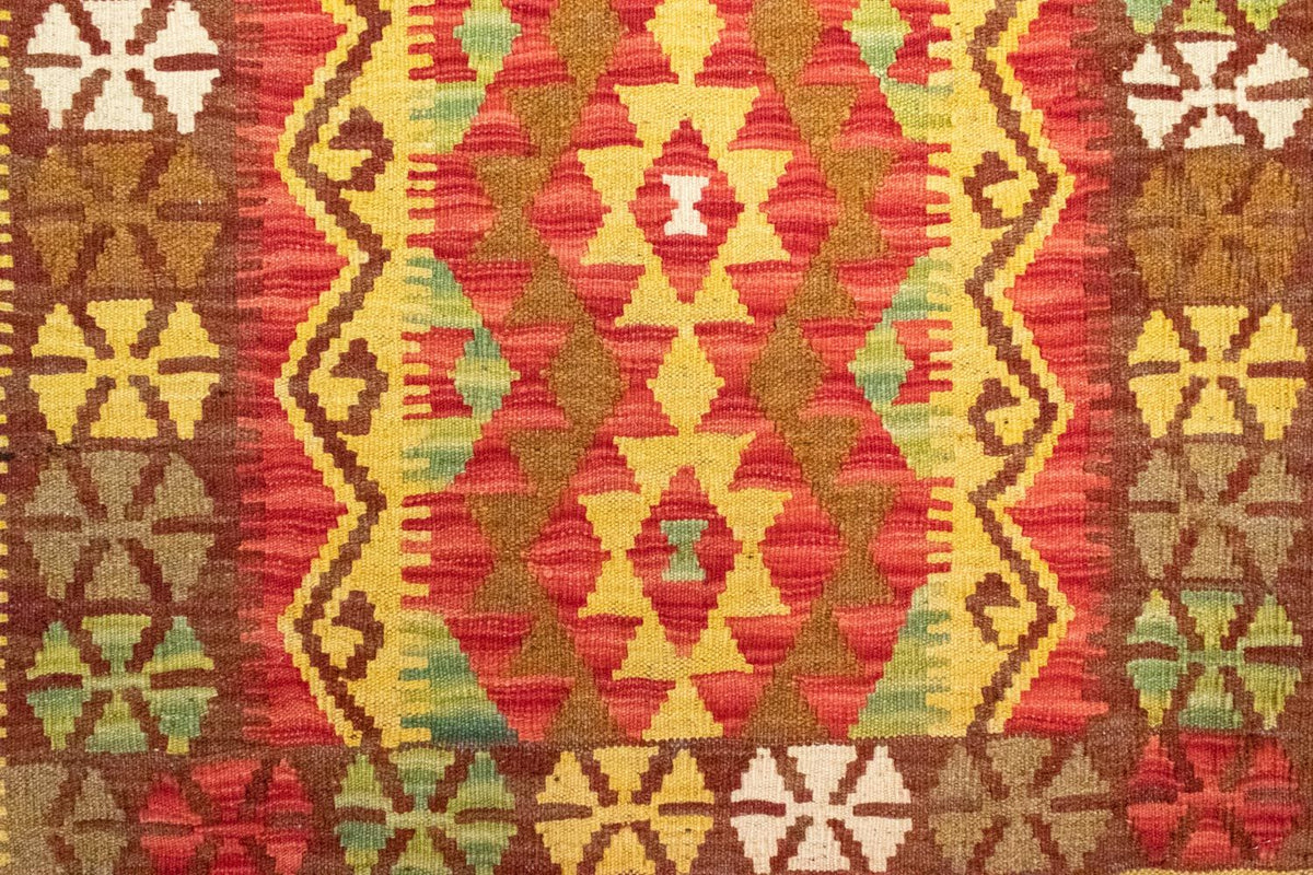 Kelim tapijt - Oosters - 120 x 82 cm - oranje