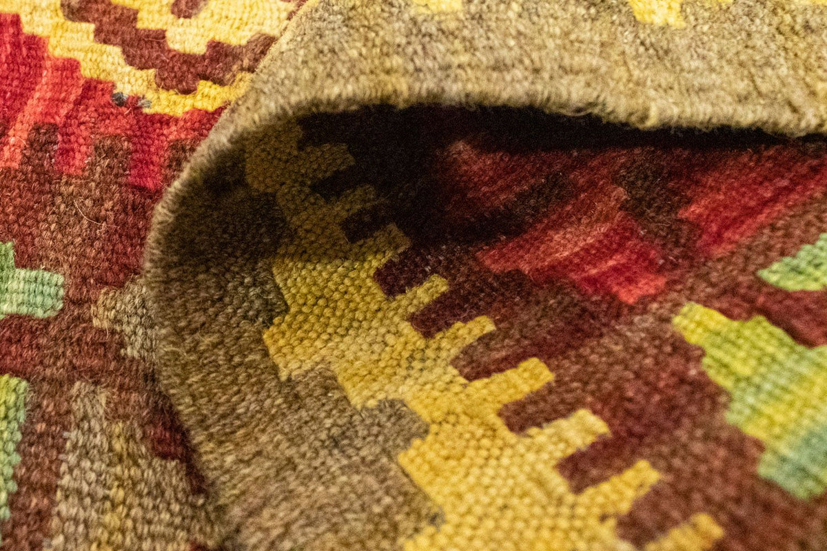 Kelim tapijt - Oosters - 120 x 82 cm - oranje