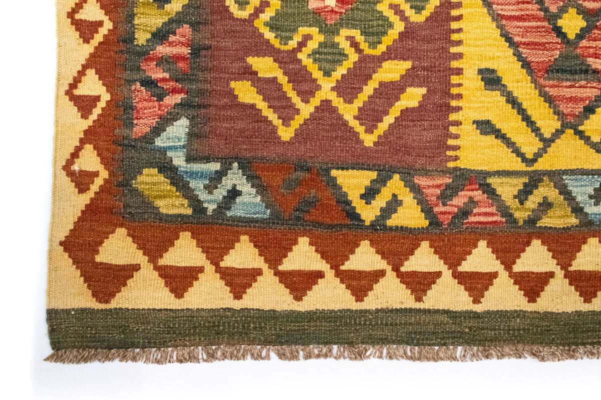 Kelim tapijt - Oosters - 131 x 88 cm - bruin