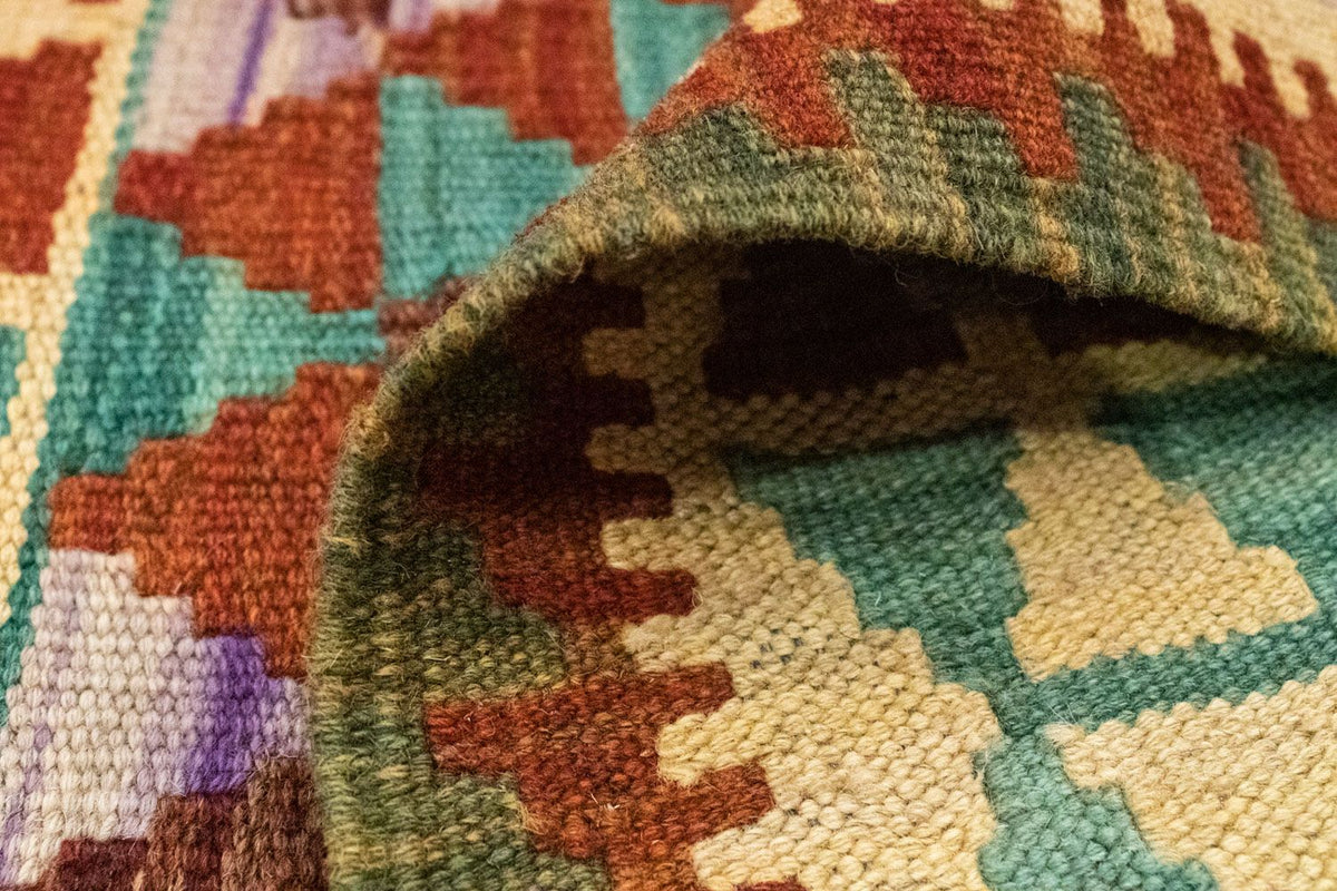 Kelim tapijt - Oosters - 114 x 77 cm - veelkleurig