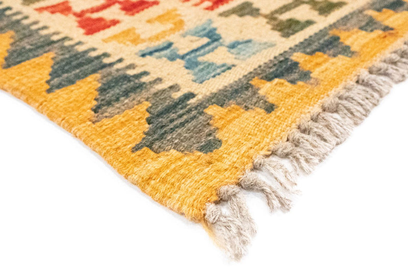 Kelim tapijt - Oosters - 131 x 82 cm - geel