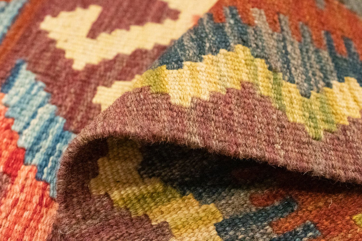 Kelim tapijt - Oosters - 119 x 82 cm - bruin