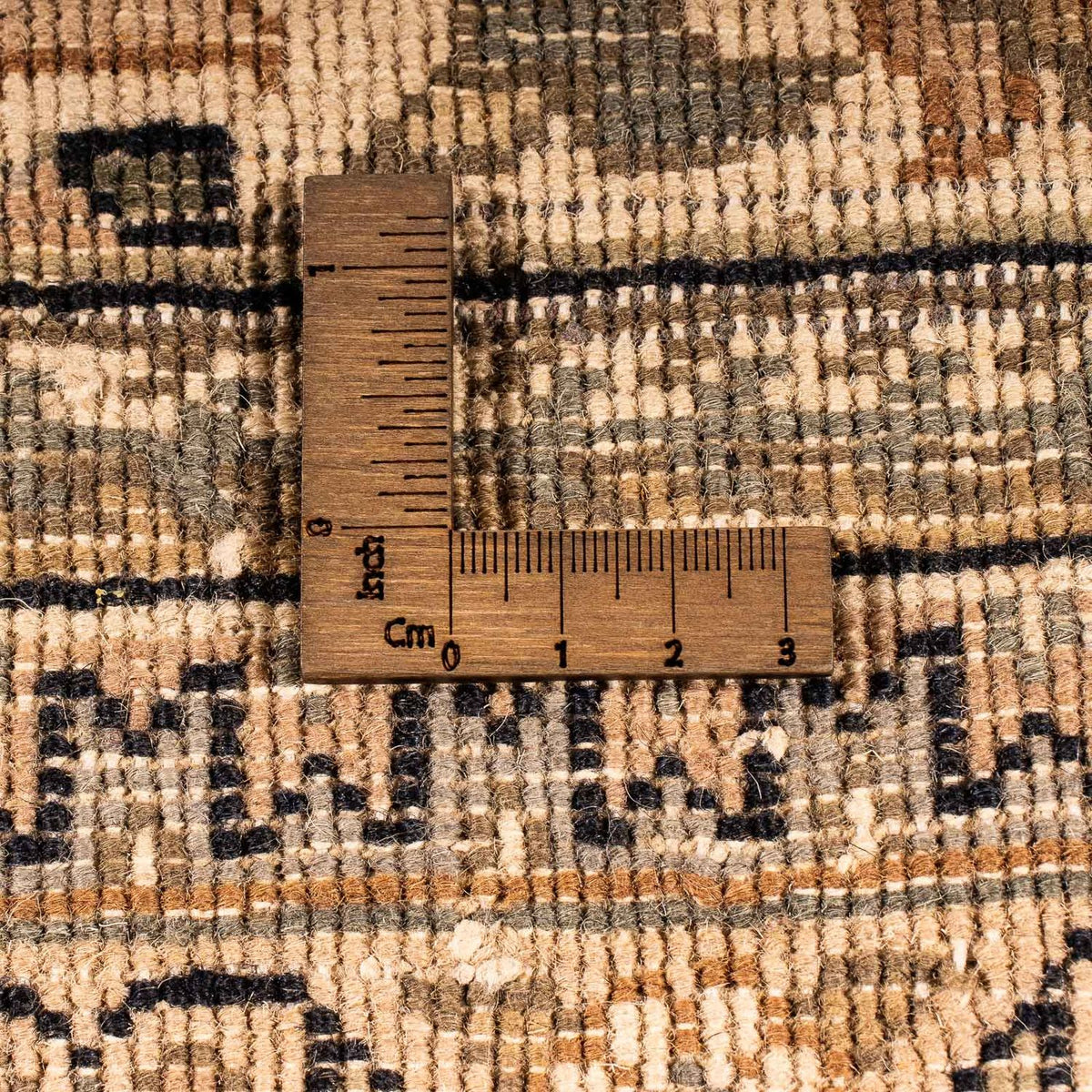 Oosters tapijt - Bijar - Indus - 303 x 248 cm - beige