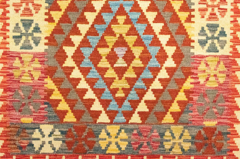 Kelim tapijt - Oosters - 120 x 79 cm - oranje