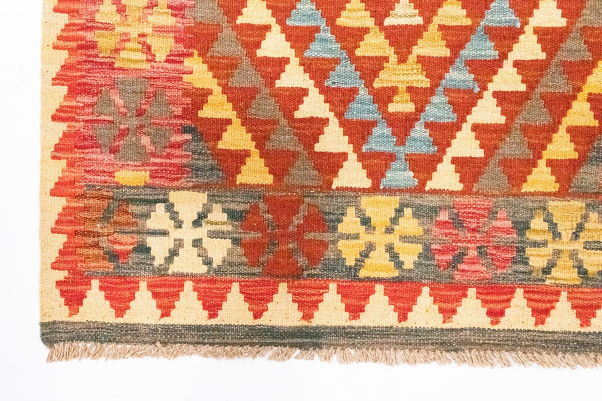 Kelim tapijt - Oosters - 120 x 79 cm - oranje