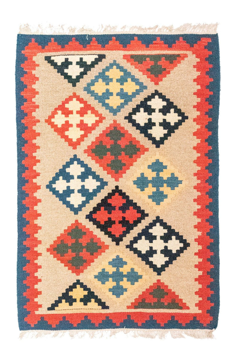 Kelim tapijt - Oosters - 120 x 83 cm - beige