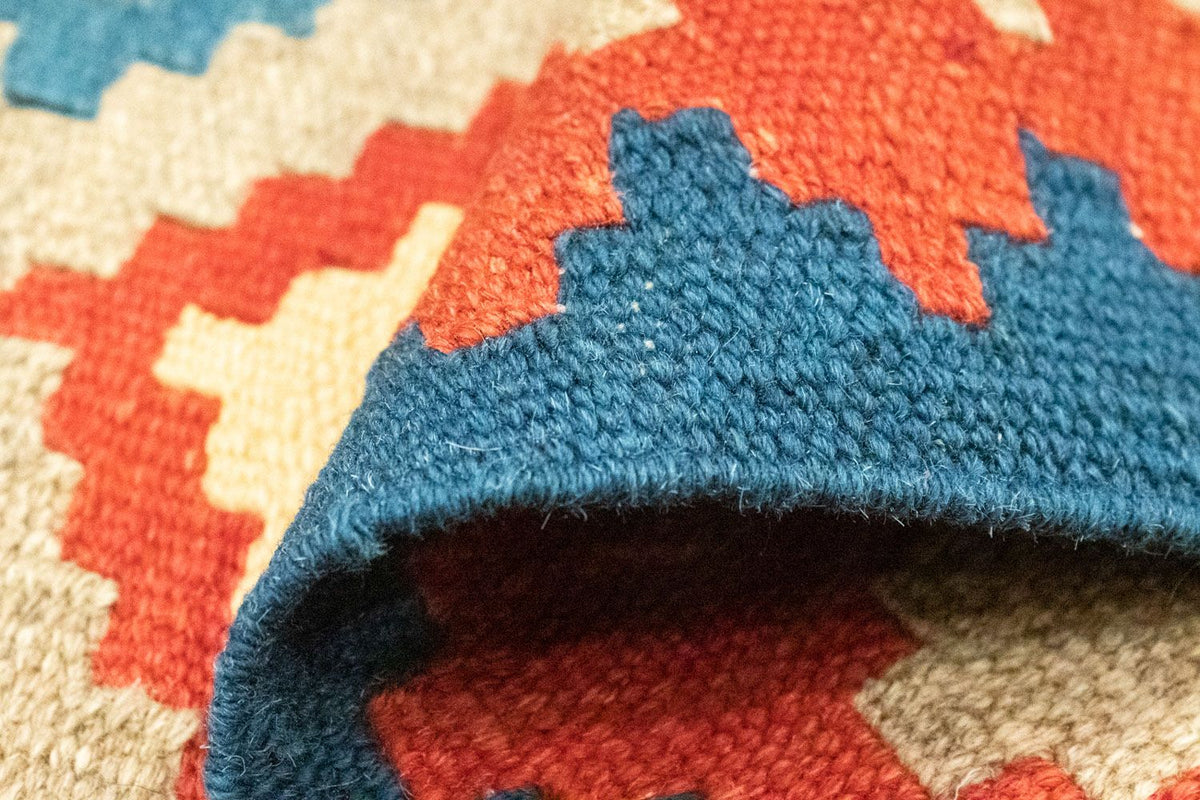 Kelim tapijt - Oosters - 120 x 83 cm - beige