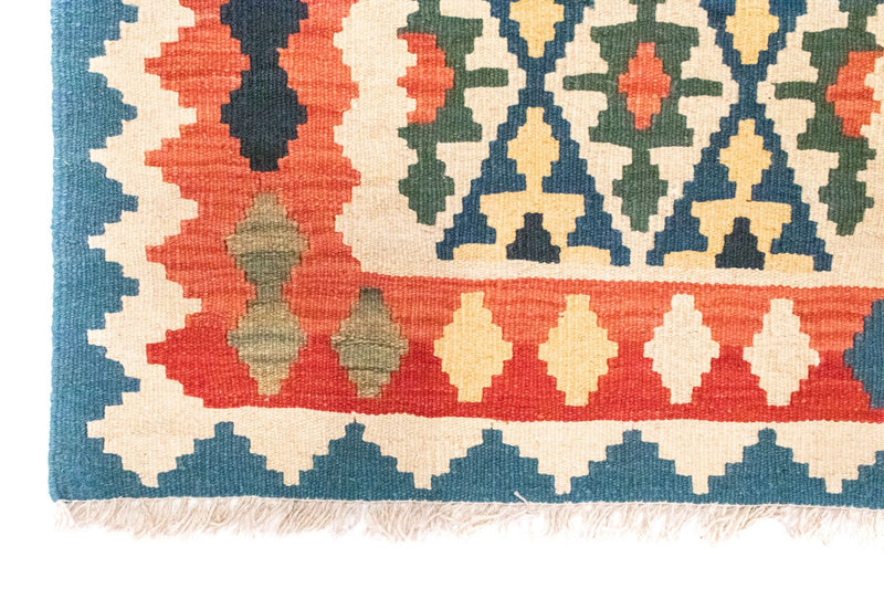 Kelim tapijt - Oosters - 124 x 84 cm - veelkleurig