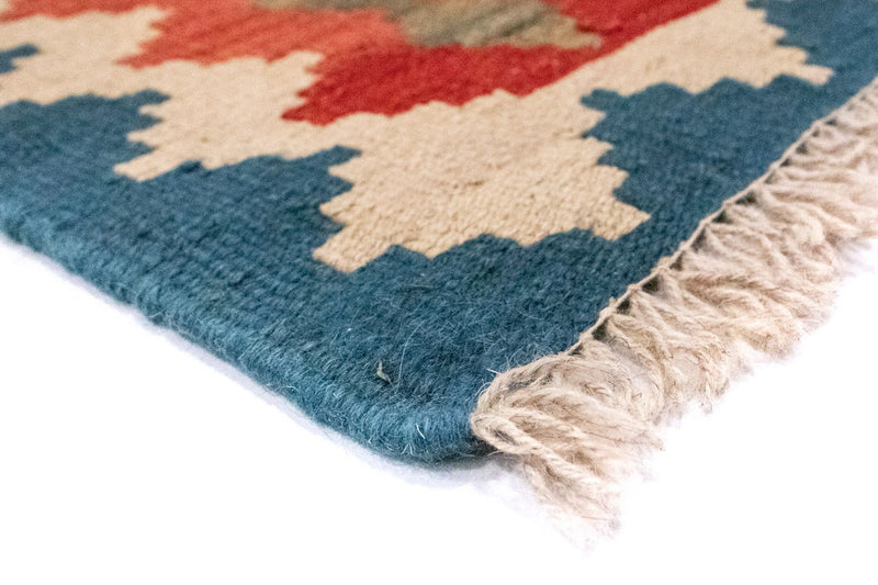 Kelim tapijt - Oosters - 124 x 84 cm - veelkleurig