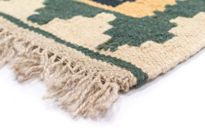 Kelim tapijt - Oosters - 128 x 87 cm - blauw