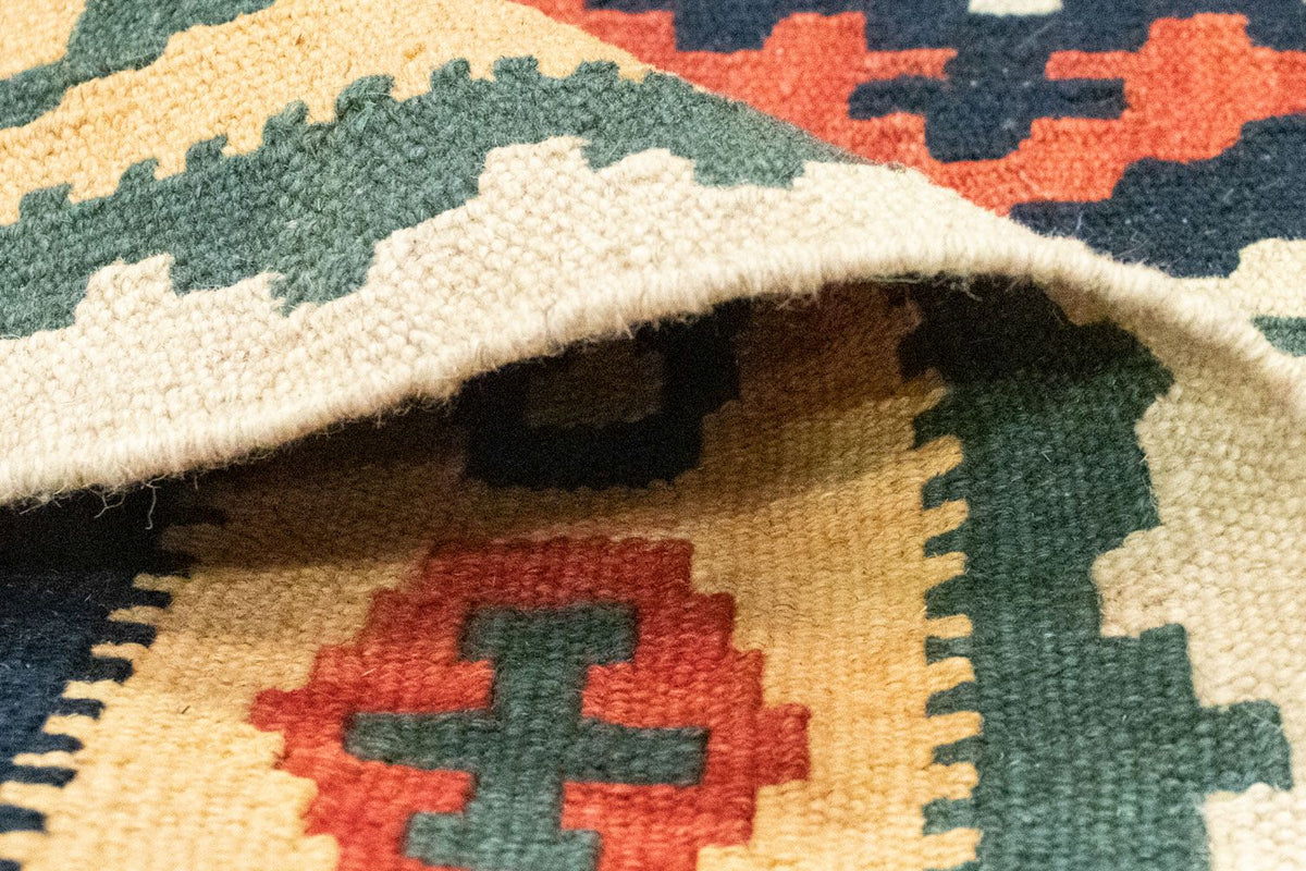 Kelim tapijt - Oosters - 128 x 87 cm - blauw