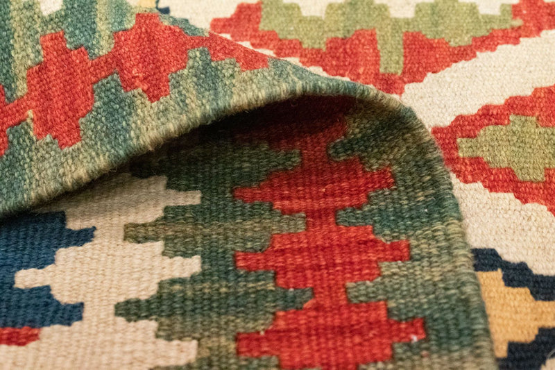 Kelim tapijt - Oosters - 119 x 82 cm - oranje