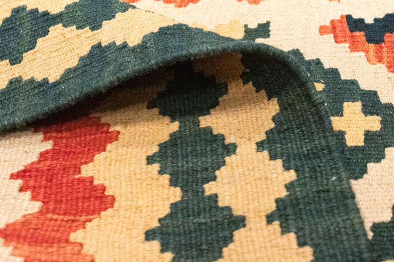 Kelim tapijt - Oosters - 125 x 86 cm - beige