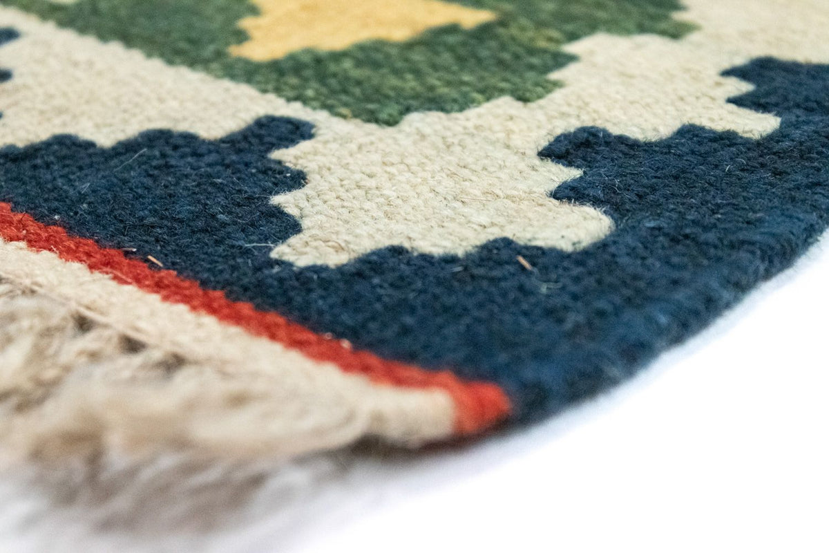 Kelim tapijt - Oosters - 120 x 80 cm - groen