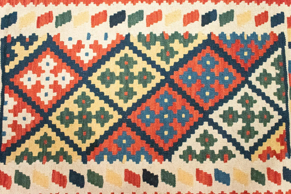 Kelim tapijt - Oosters - 132 x 80 cm - beige