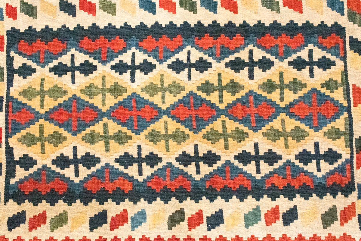 Kelim tapijt - Oosters - 123 x 86 cm - oranje