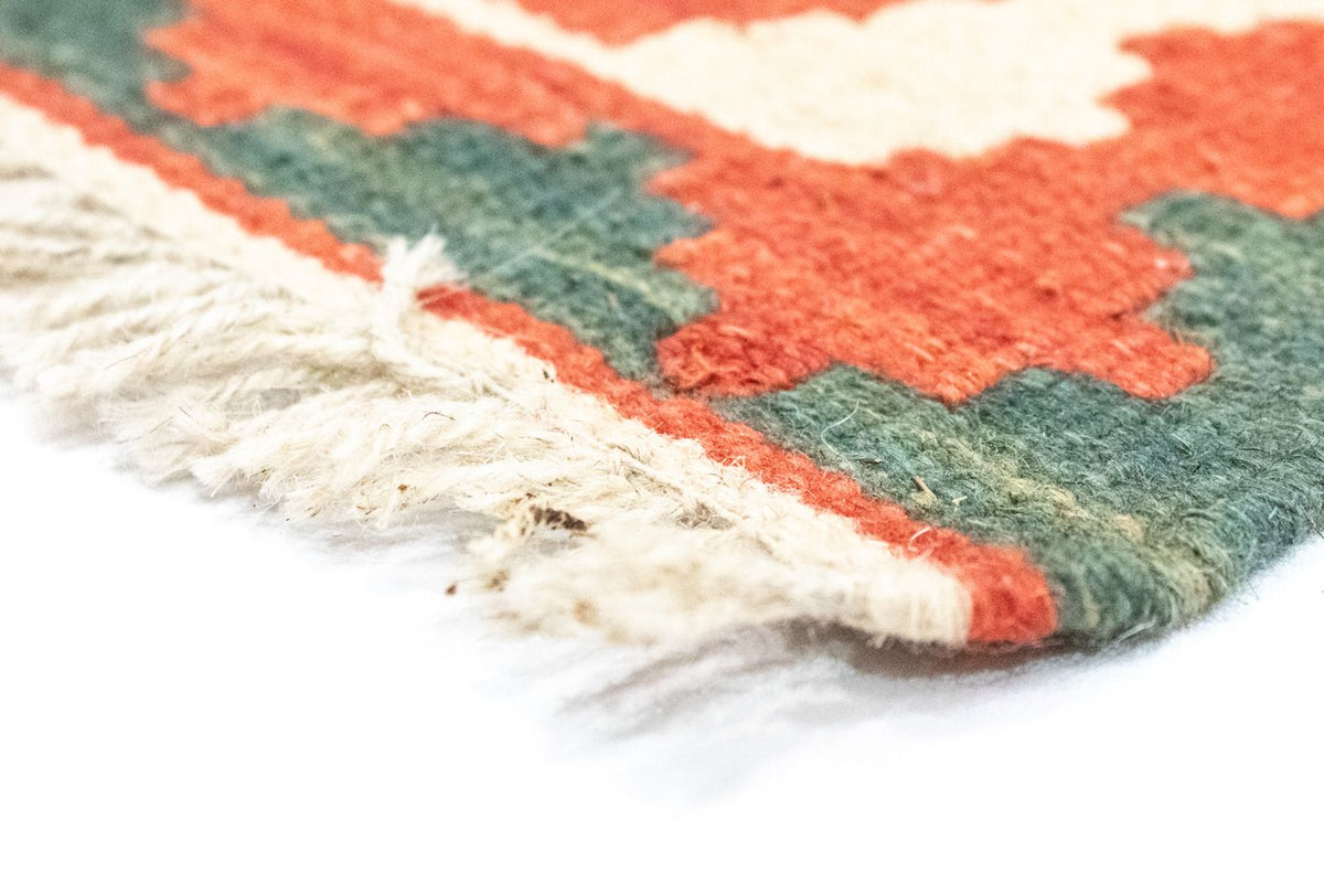 Kelim tapijt - Oosters - 123 x 86 cm - oranje