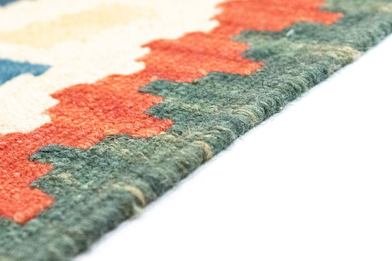 Kelim tapijt - Oosters - 123 x 86 cm - oranje