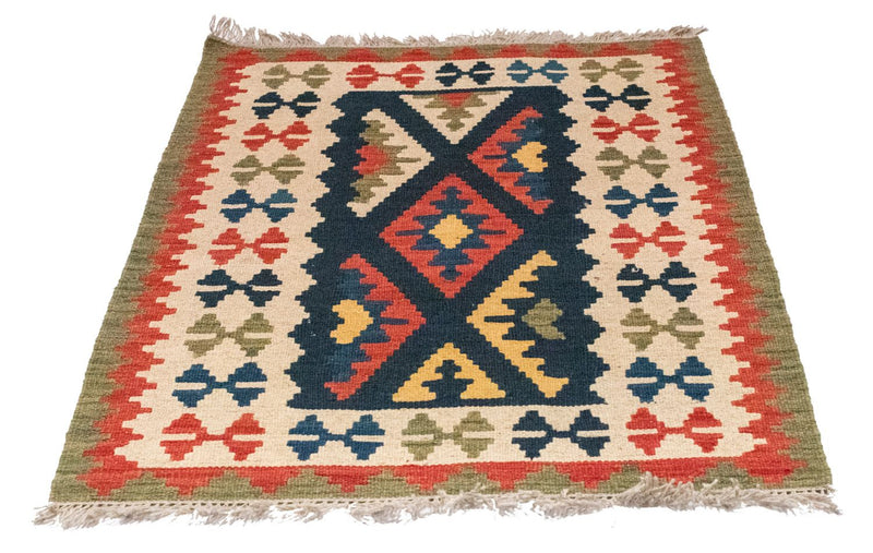 Kelim tapijt - Oosters - 121 x 80 cm - blauw