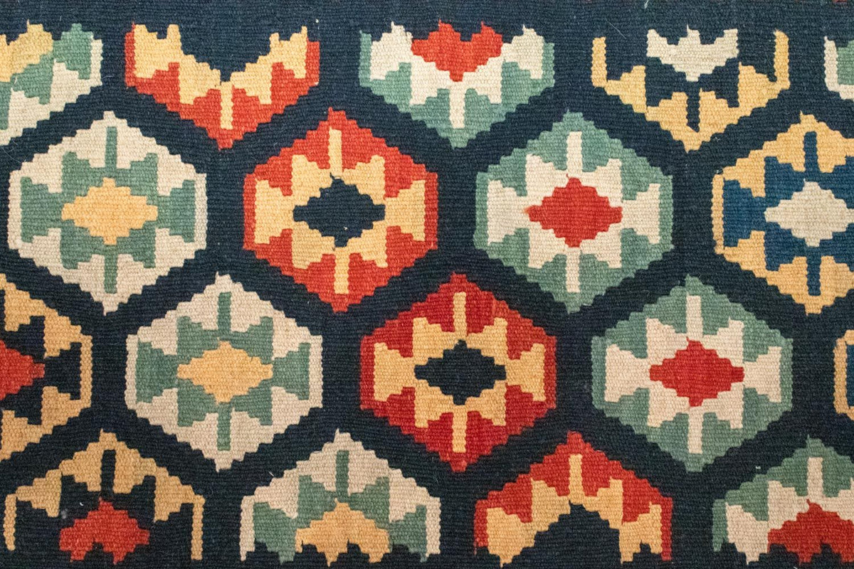 Kelim tapijt - Oosters - 122 x 82 cm - blauw