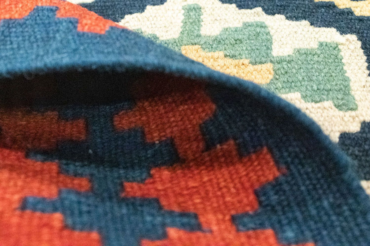 Kelim tapijt - Oosters - 122 x 82 cm - blauw