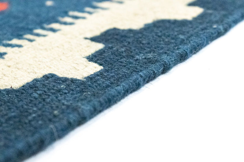 Kelim tapijt - Oosters - 117 x 79 cm - oranje