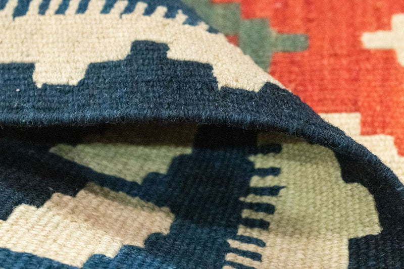 Kelim tapijt - Oosters - 117 x 79 cm - oranje