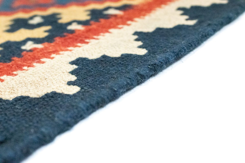 Kelim tapijt - Oosters - 122 x 90 cm - oranje