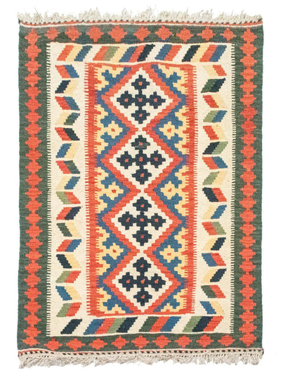 Kilim Fars Tapijt 84x127cm
