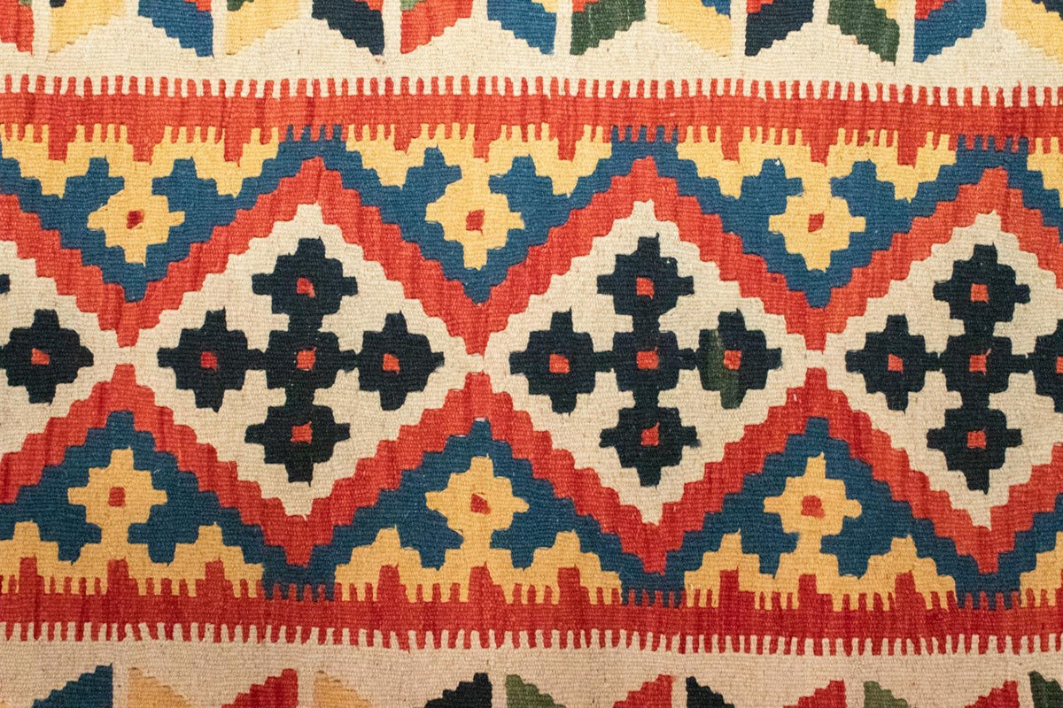 Kelim tapijt - Oosters - 127 x 84 cm - oranje