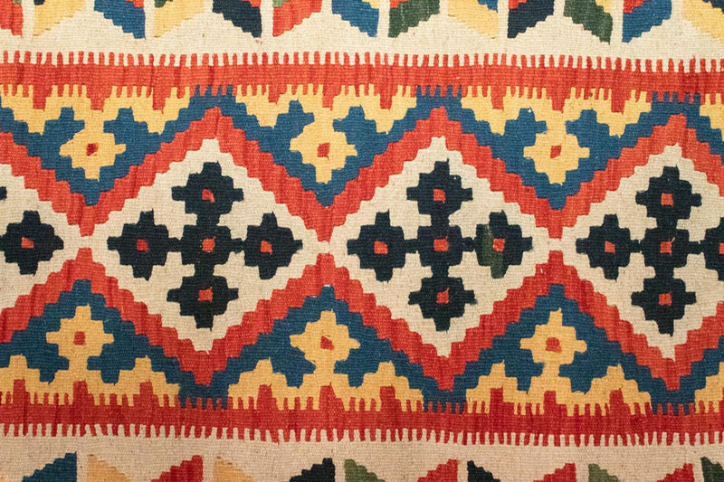 Kelim tapijt - Oosters - 127 x 84 cm - oranje