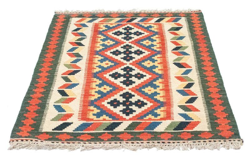 Kelim tapijt - Oosters - 127 x 84 cm - oranje