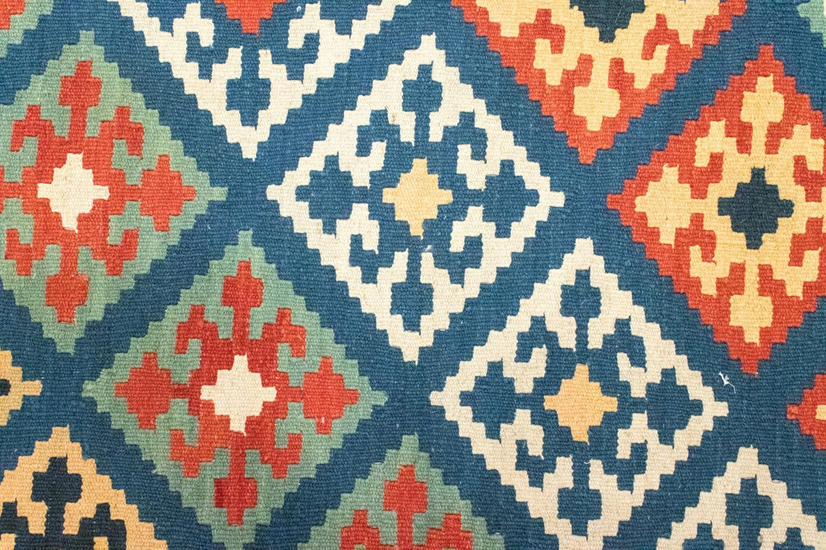 Kelim tapijt - Oosters - 123 x 84 cm - blauw