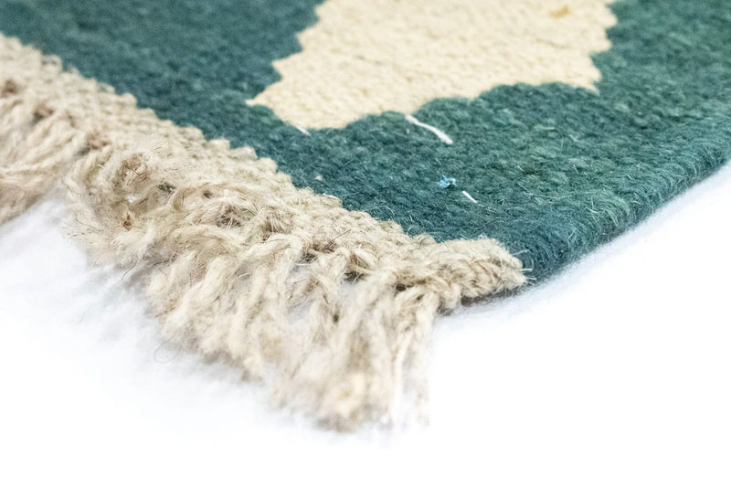 Kelim tapijt - Oosters - 123 x 84 cm - blauw