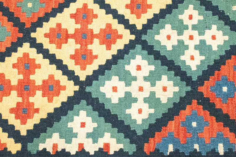 Kelim tapijt - Oosters - 123 x 82 cm - blauw