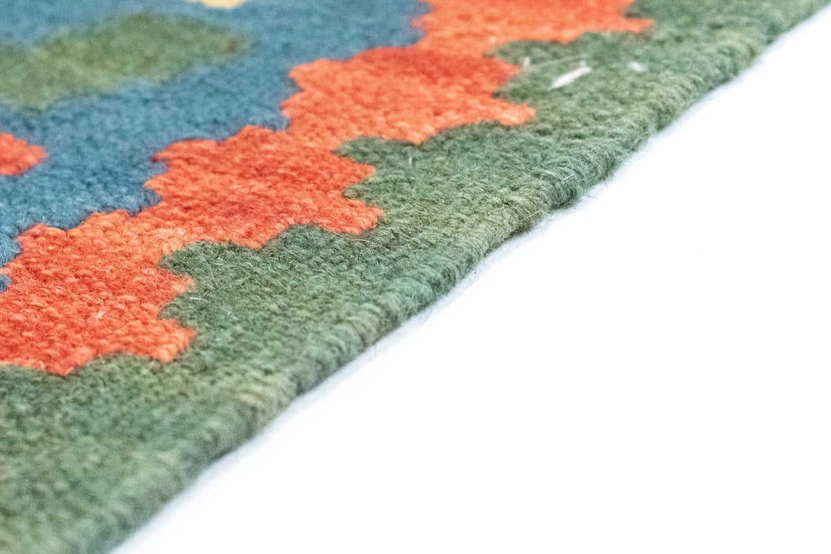 Kelim tapijt - Oosters - 126 x 83 cm - oranje