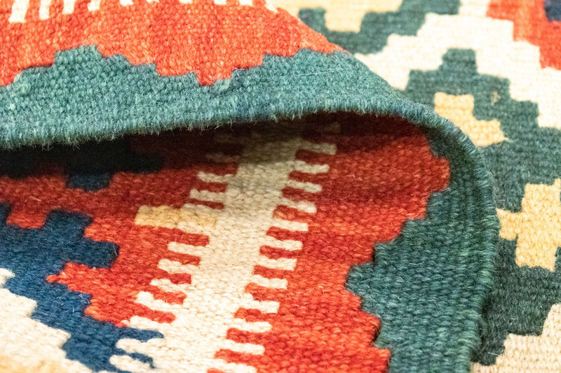 Kelim tapijt - Oosters - 127 x 80 cm - oranje